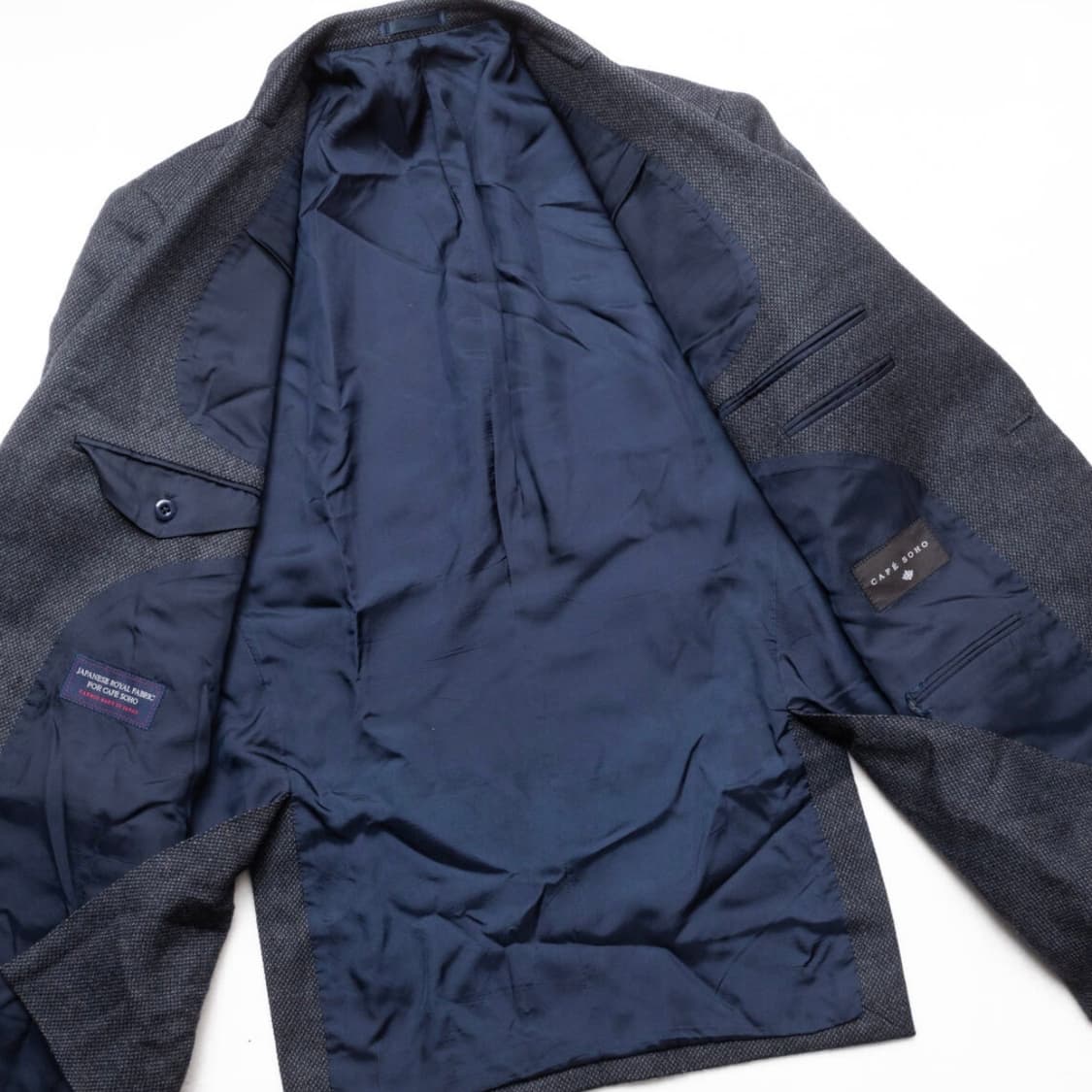 CAF SOHO 재패니즈 로얄 패브릭 울-캐시미어 자켓 상품이미지2