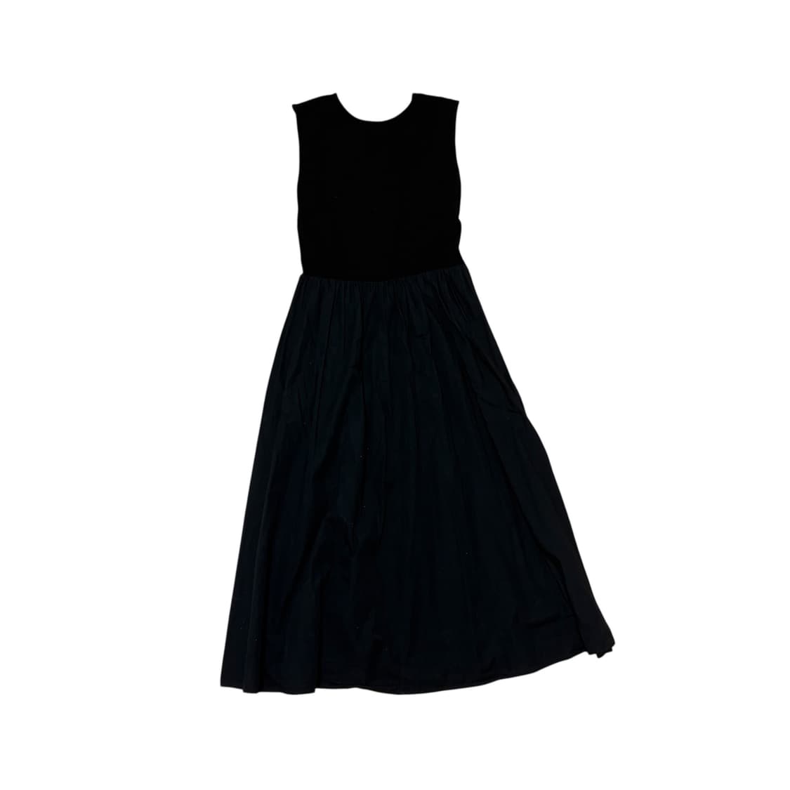 Vintage 레이어드 맨투맨 + 원피스 세트 상품이미지2