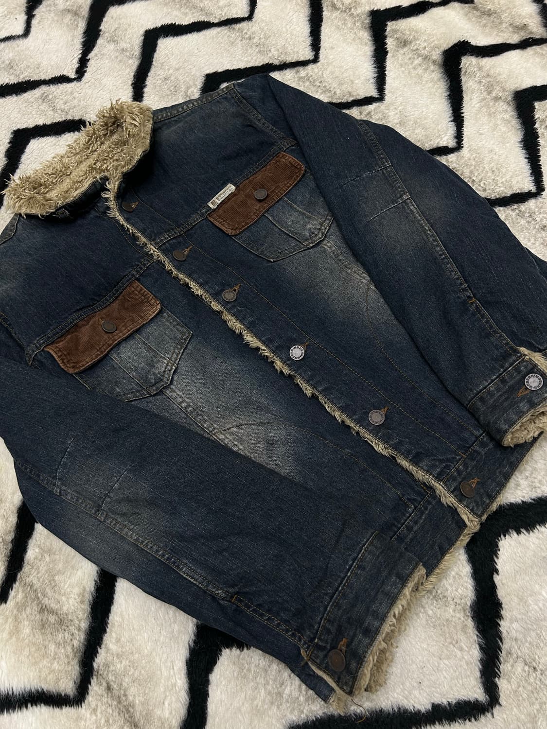 [L]리바이스 웨스텀 쉐르파 데님 트러커 자켓 상품이미지1