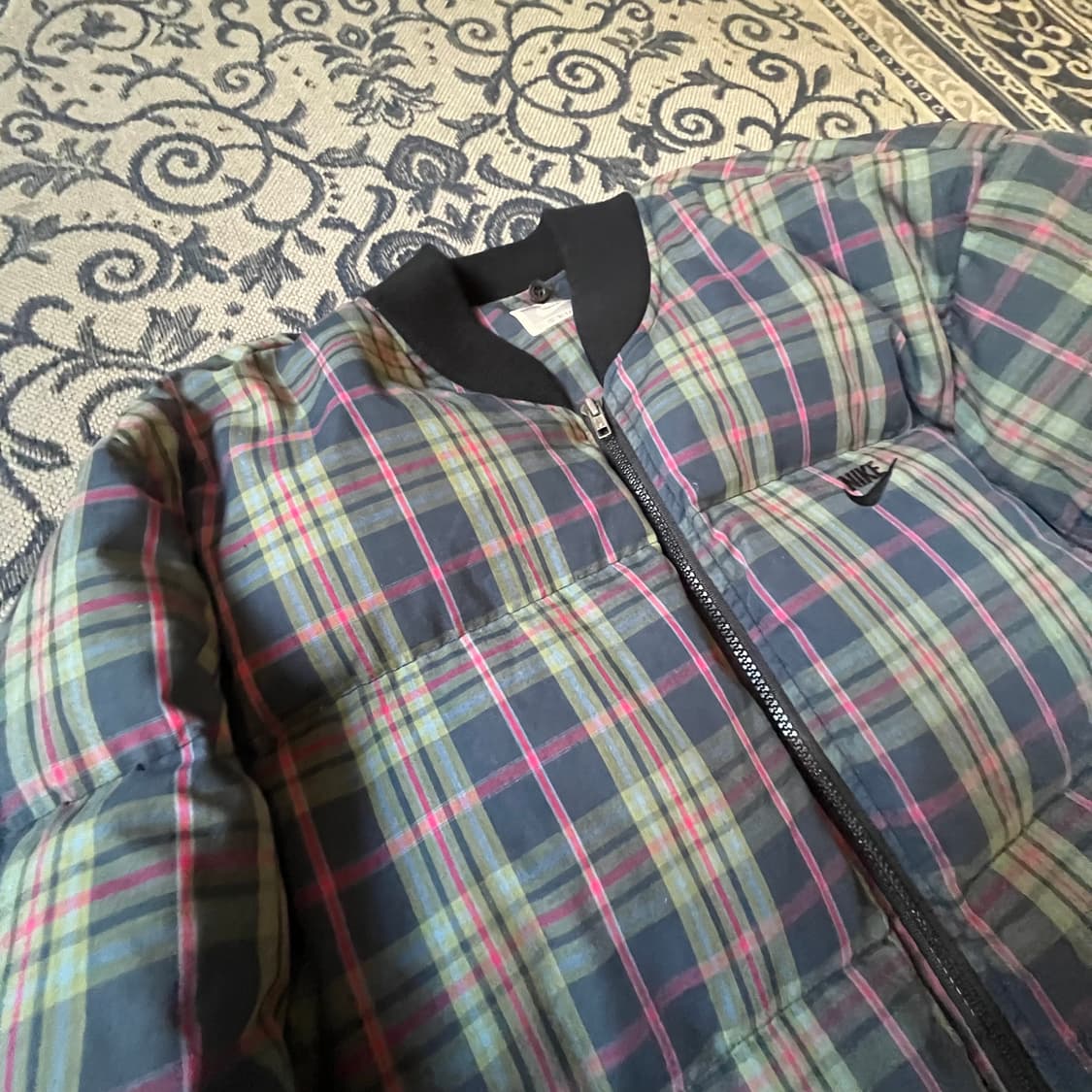 100 90s 나이키 체크 패딩/W2202 상품이미지3