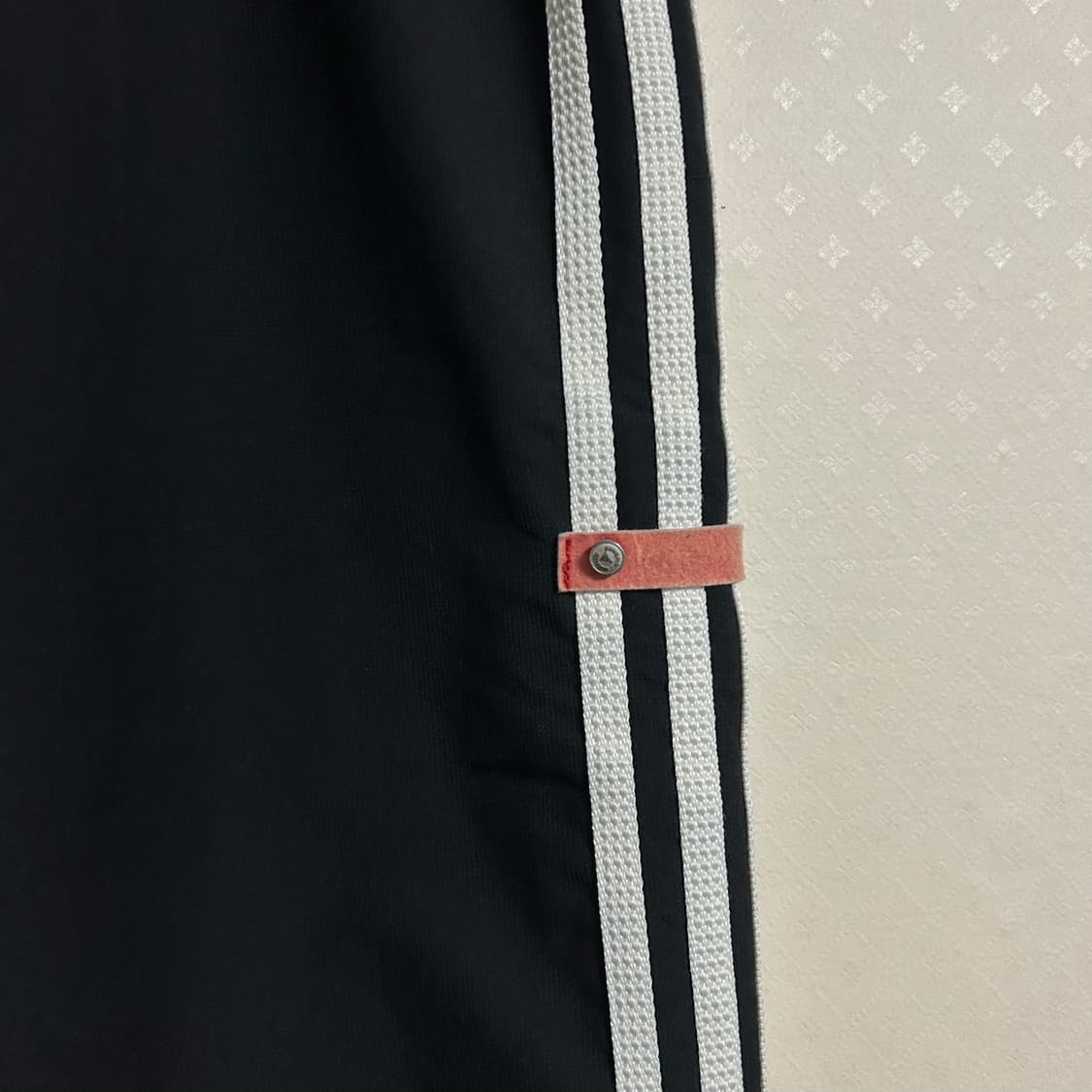 00s 아디다스 대장급 블랙 와이드 누빔 트랙 팬츠 스키팬츠 95  상품이미지7