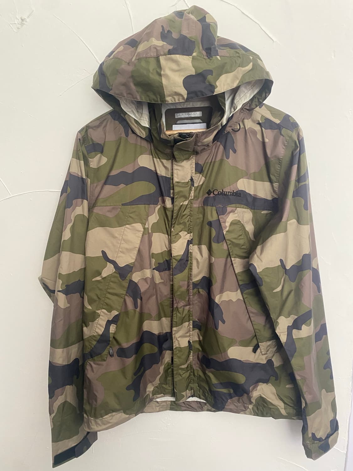 콜롬비아 카모플라쥬 옴니테크 바람막이 상품이미지1