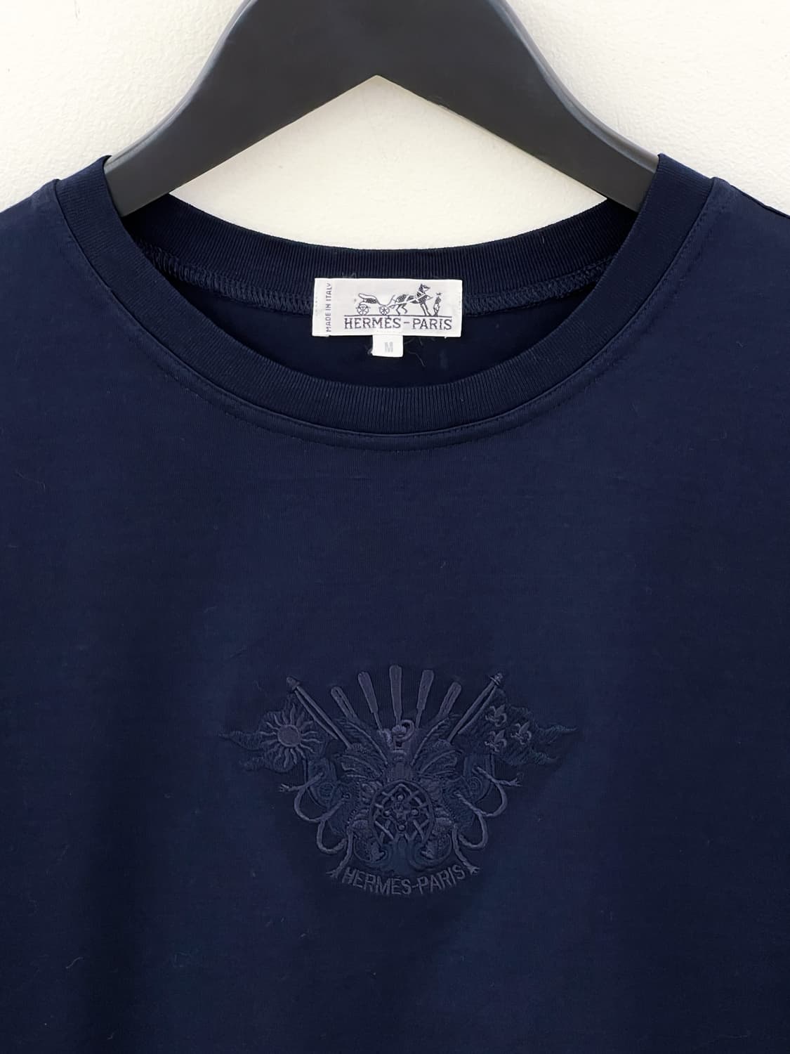 HERMES embroidered T-shirts M 상품이미지1