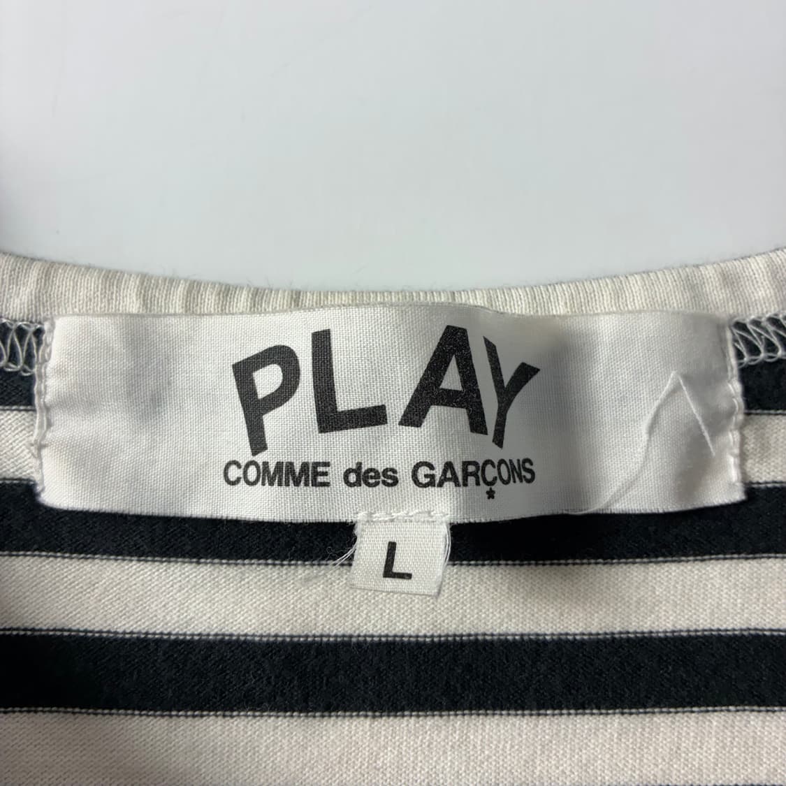 Comme des Garcons  꼼데가르송 스트라이프 롱슬리브 티셔츠  상품이미지6