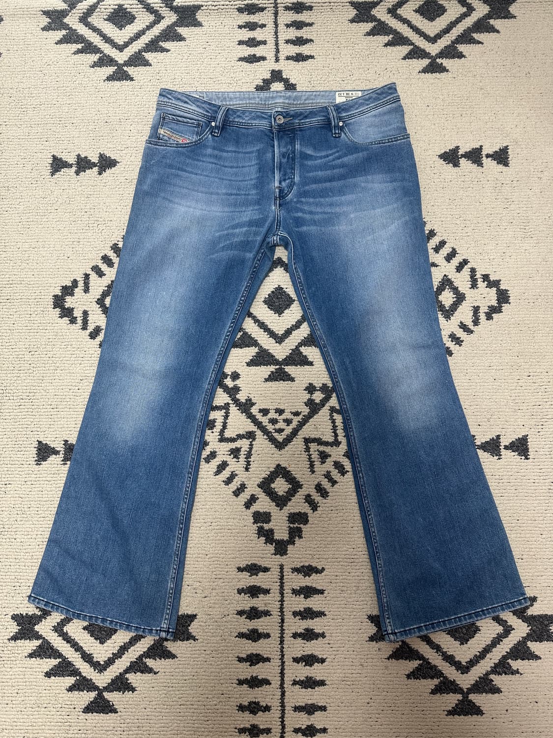 Diesel Low-Rise Flare Denim 상품이미지1