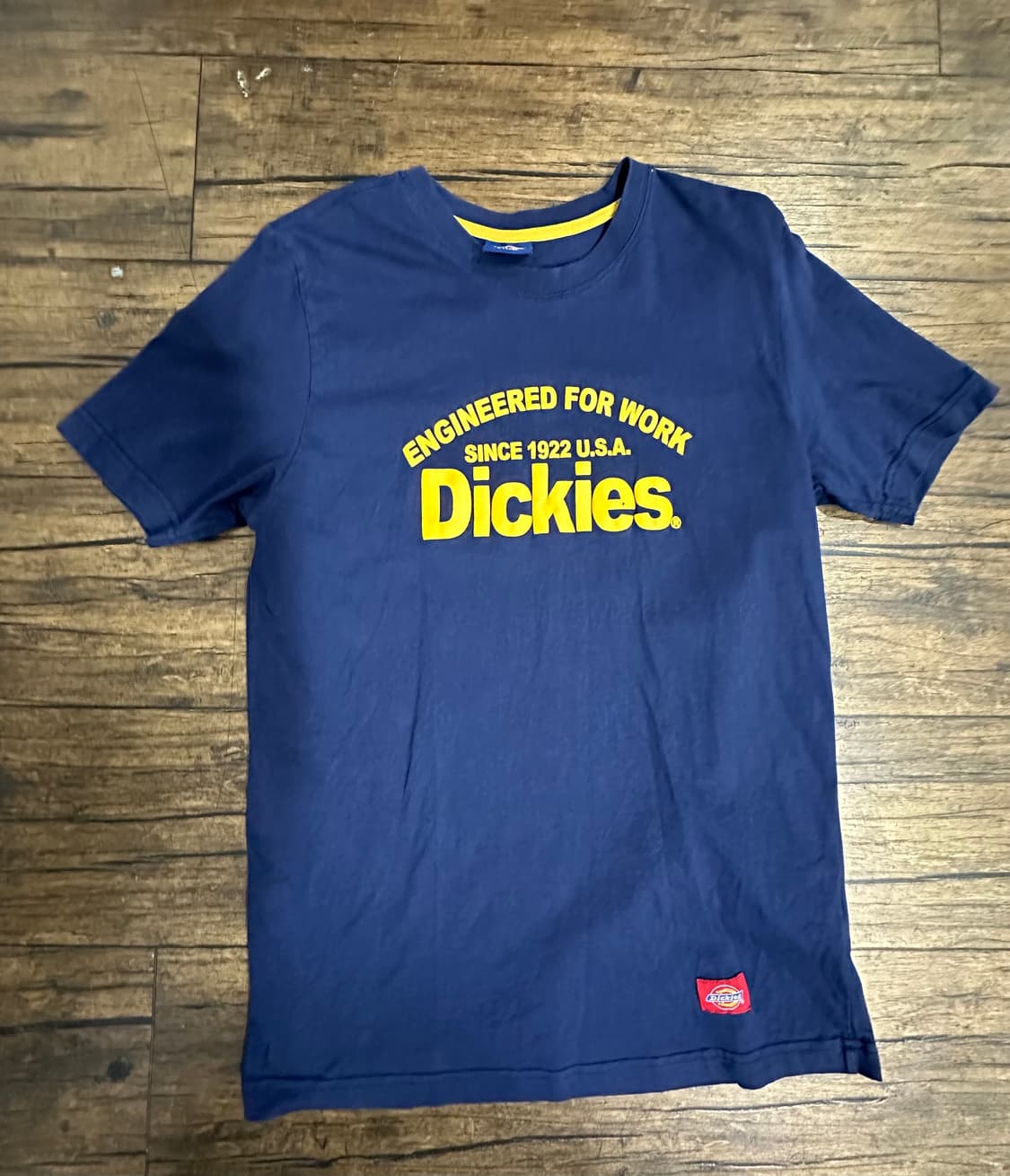 디키즈 네이비 반팔티 실측사이즈 L 상품이미지1