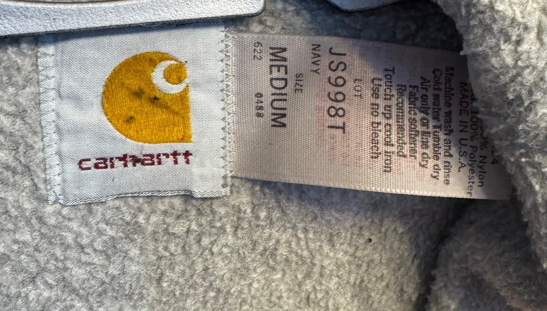 80s~90s 빈티지 칼하트 워크 자켓 "M" (411) 상품이미지3