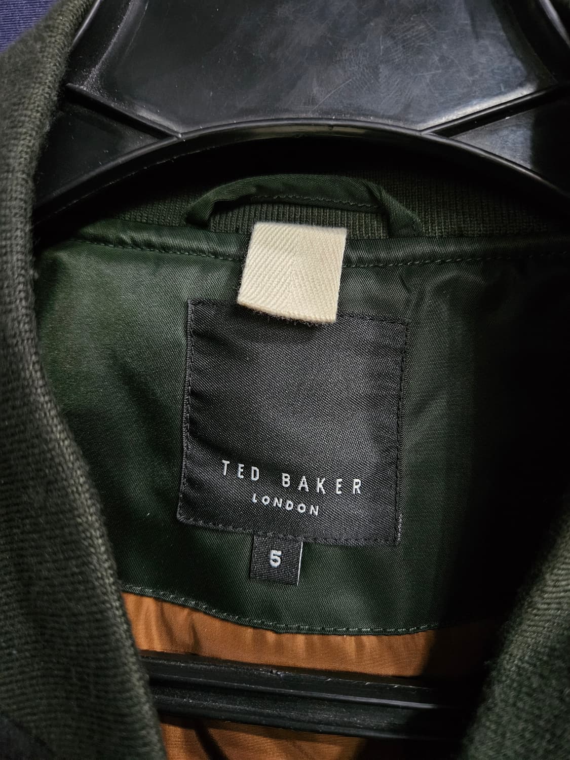 테드베이커 다크그린 남성 100~105 항공점퍼 자켓  상품이미지3