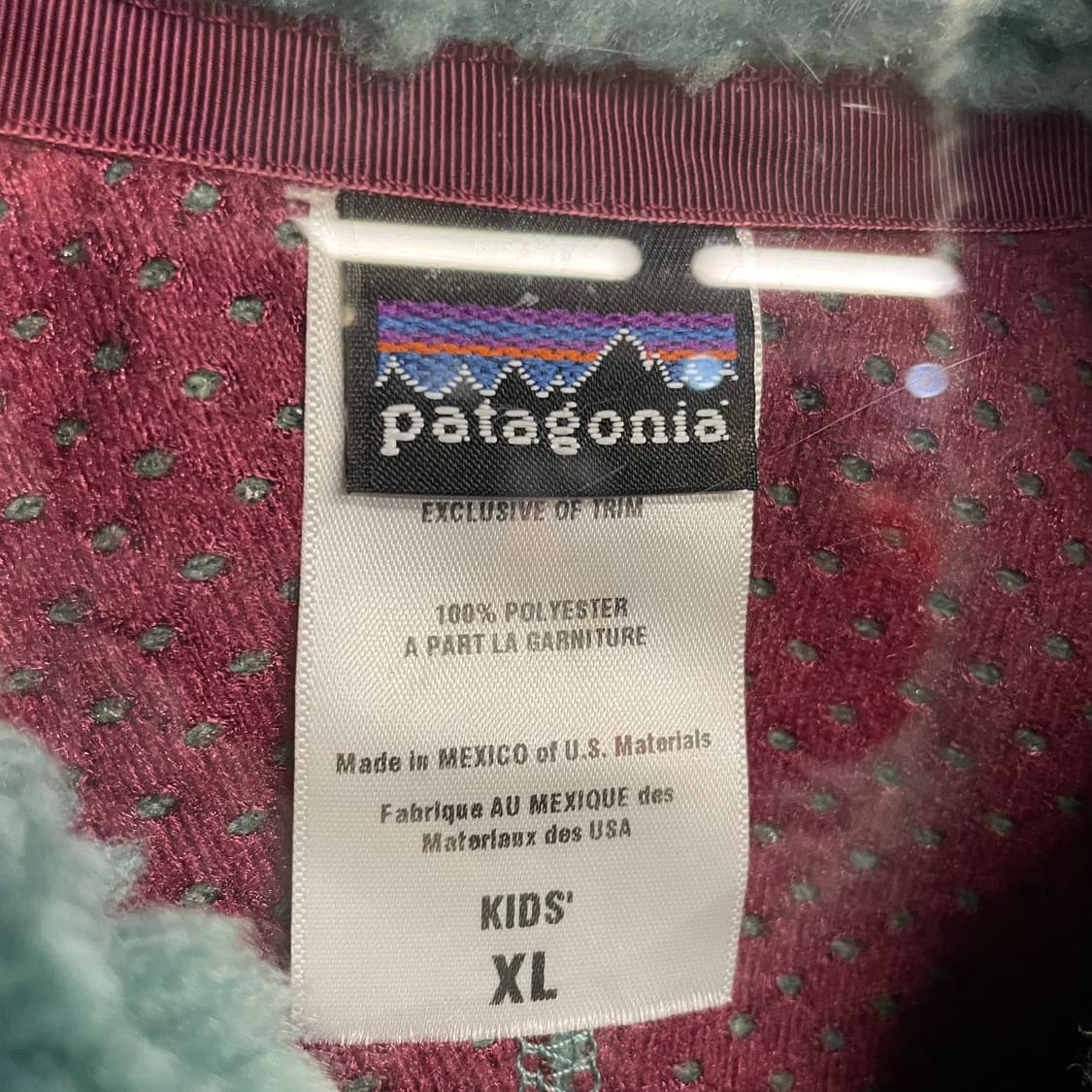 파타고니아 40주년 레트로x 플리스 자켓 상품이미지10