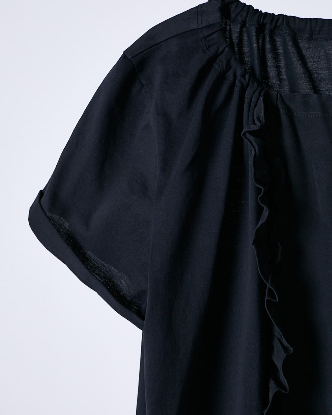 Ruffle Short Sleeve Blouse 상품이미지3