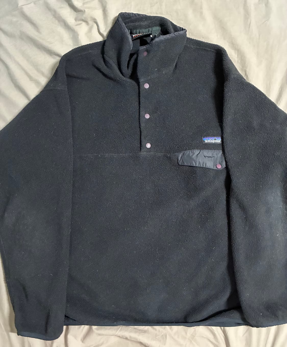 파타고니아  신칠라 스냅티 블랙 사이즈 L 상품이미지1