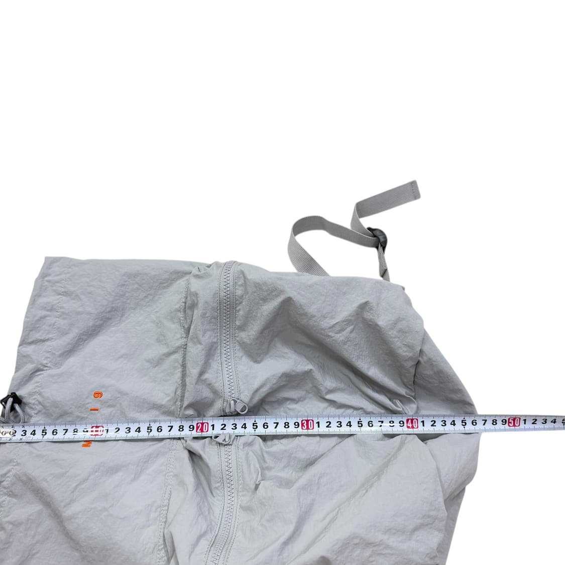 MMLG 나일론 드로우 스트링 럭색 백팩 가방 그레이 상품이미지7