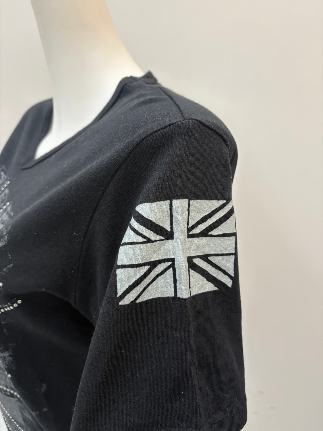 Y2K 스터드 포인트 반팔 티셔츠 상품이미지4