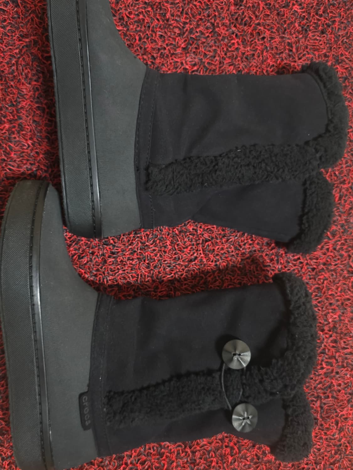 크록스 퍼 부츠 Crocs fur boots 상품이미지4