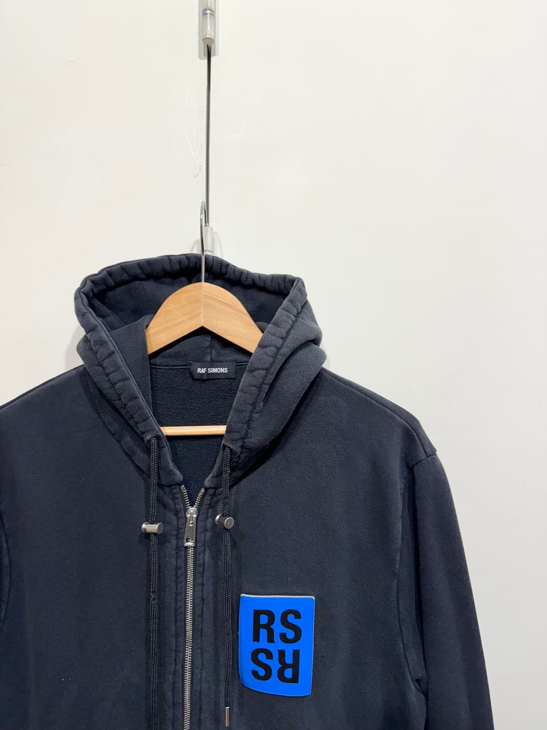 15FW 라프시몬스 로고 패치 후드집업 상품이미지3