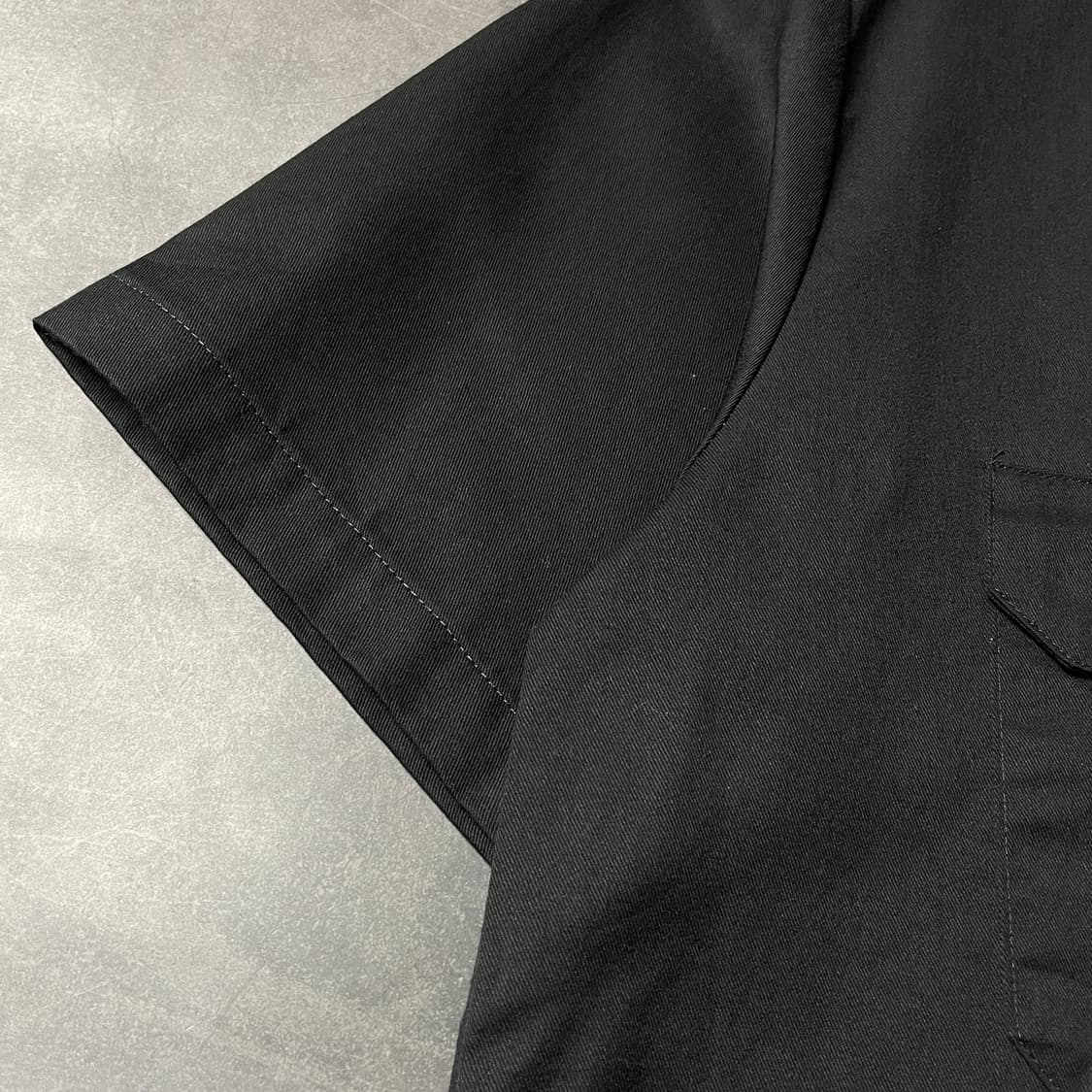 DICKIES 디키즈 블랙 플랩포켓 반팔 워크셔츠 A01108 상품이미지6