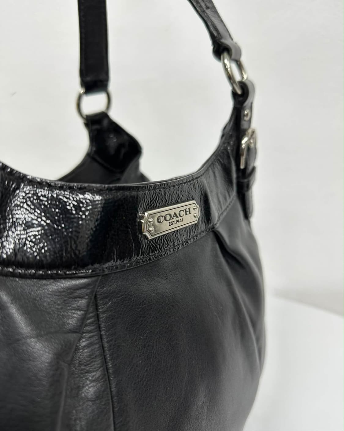 코치 빈티지 램스킨 은장 숄더 & 토트백 상품이미지9