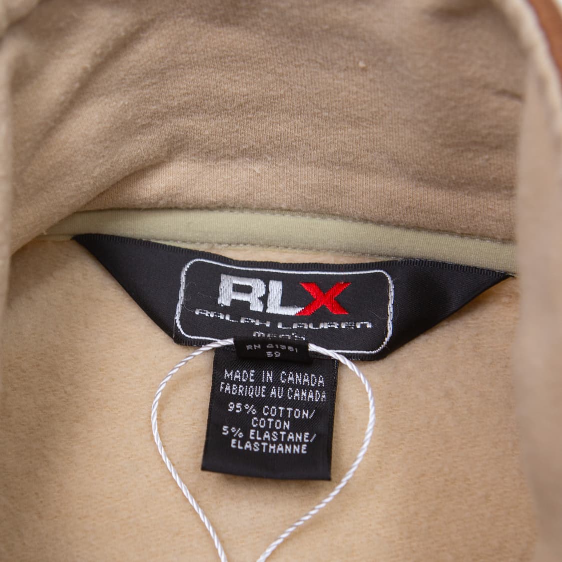 폴로 RLX 레더 스트라이프 플리스 자켓 상품이미지2