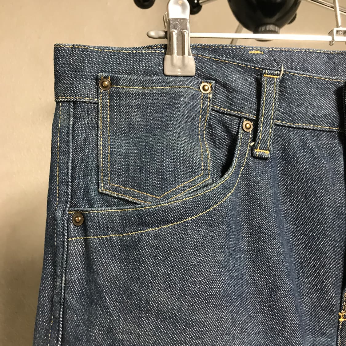 준야와타나베 패치워크 데님 팬츠 S 상품이미지4