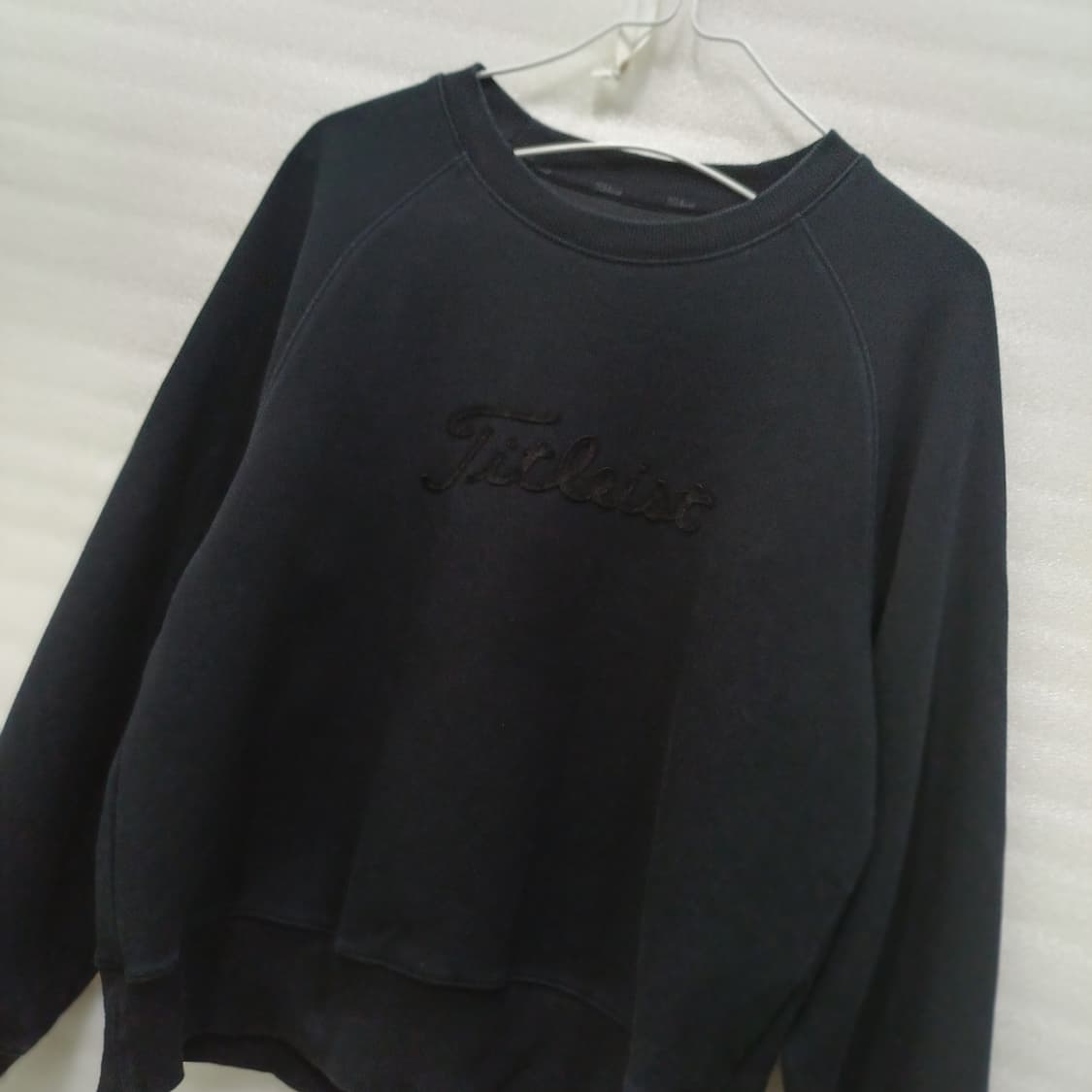 타이틀리스트 골프 맨투맨 여성 S M 라운드 긴팔 티 블랙 사랑봉봉 상품이미지1