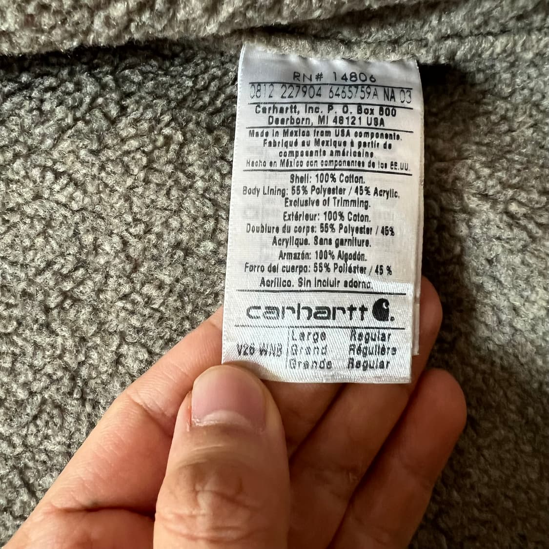 [CARHARTT] 칼하트 베스트 V26 상품이미지5