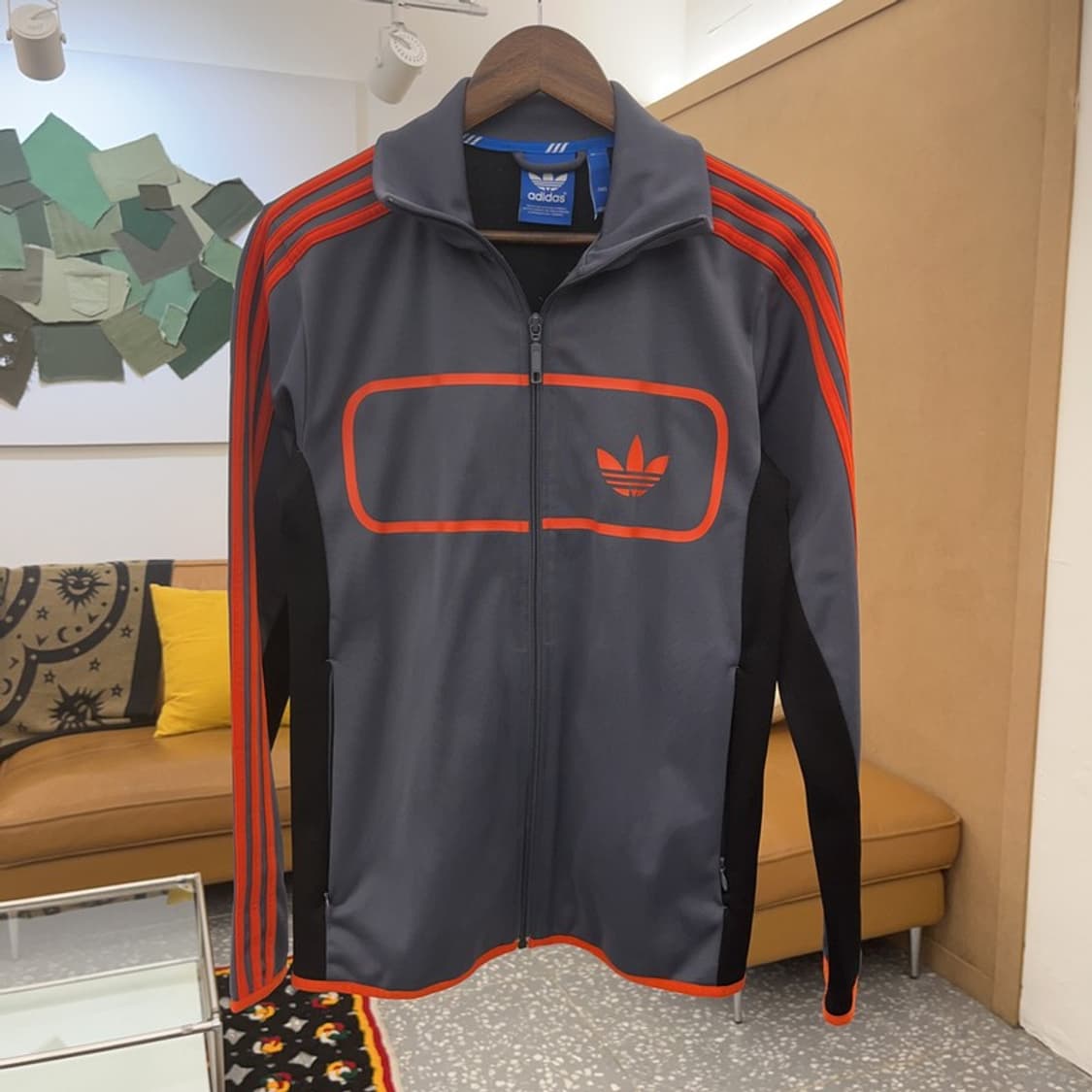 아디다스 레트로 스트릿 다이버 오렌지 져지 집업 95 C08103 상품이미지3