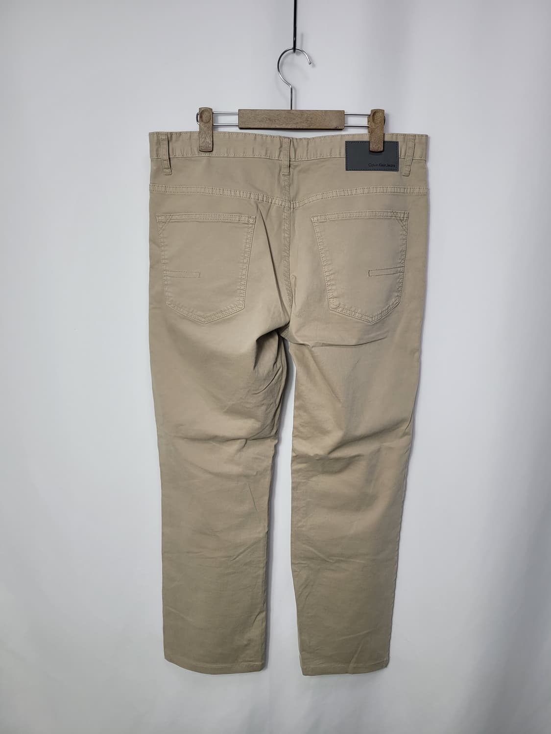 캘빈클라인 진 베이지 면바지 상품이미지2