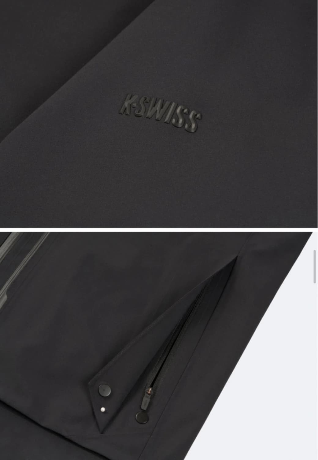 [새제품/XL] K-Swiss 3레이어 윈드브레이커 상품이미지3