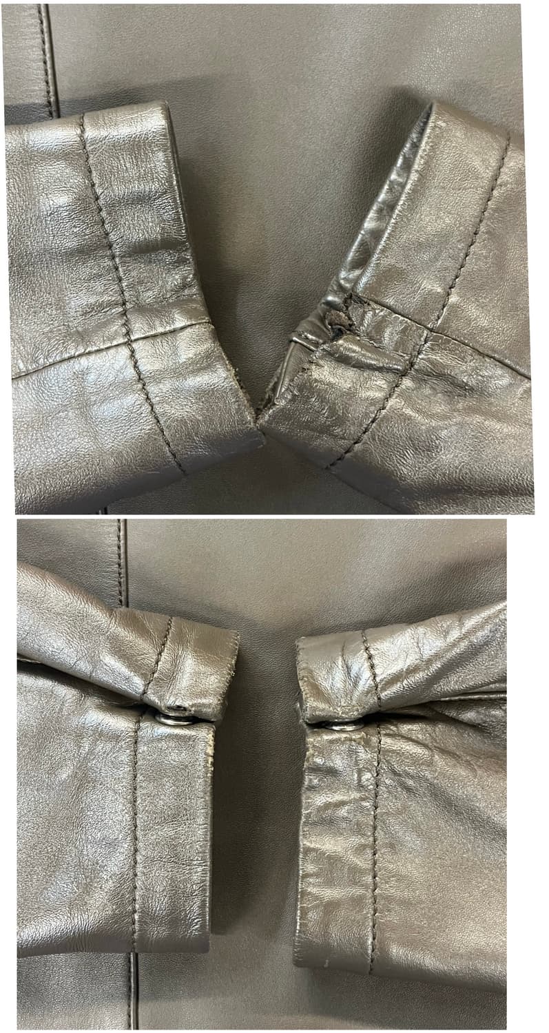 DKNY 양가죽 레더 자켓 딥브라운 M #csz4116 상품이미지10