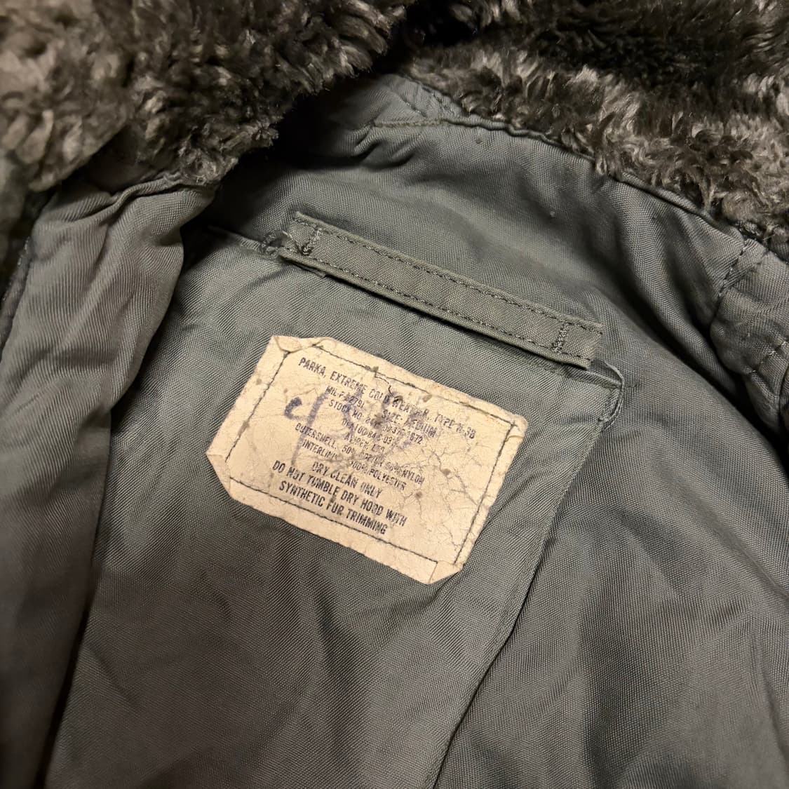 80S ORIGINAL N3B ORIGINAL PARKA M 상품이미지6