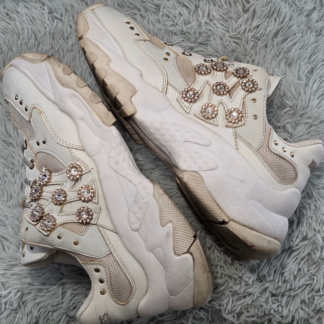 6a-12:엠엘비 청키 라이너 뉴욕 주얼 화이트 240mm 상품이미지7