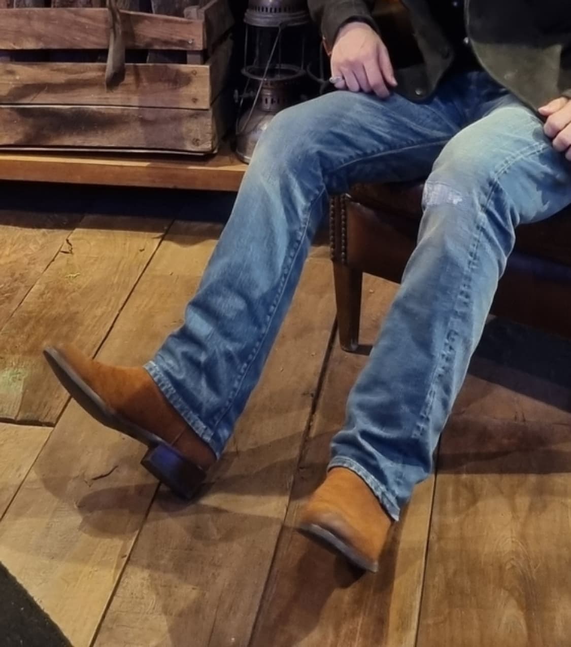 테코바스(Tecovas) 'The Earl' 러프아웃  웨스턴 부츠 상품이미지10