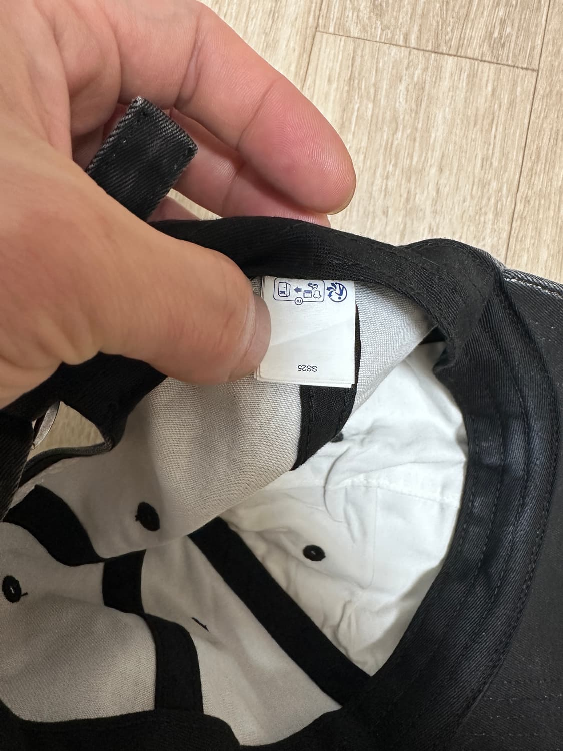 슈프림 S로고 볼캡 블랙 KREAM택포함 상품이미지3