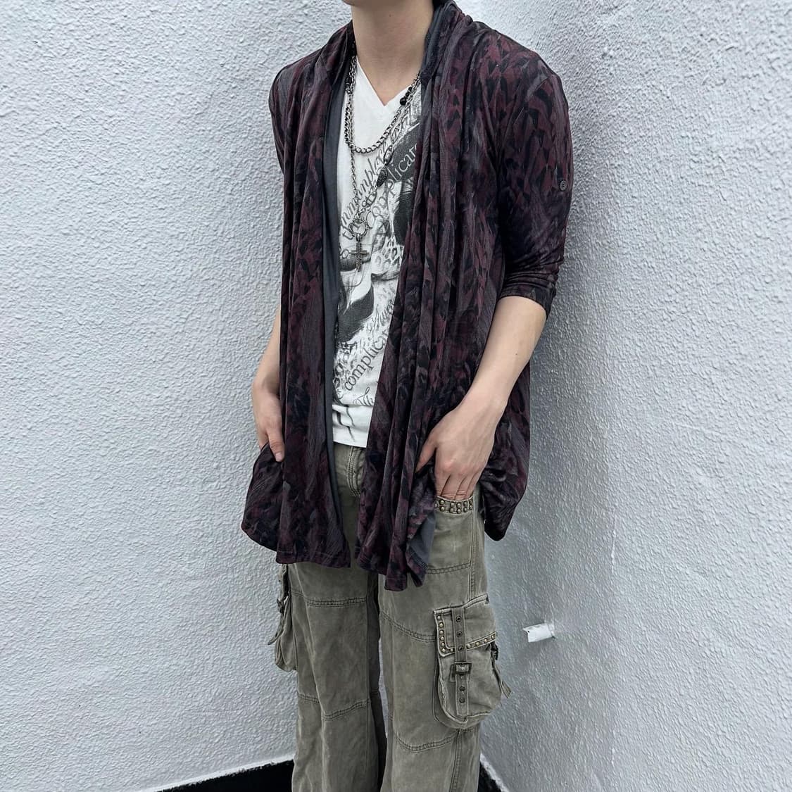 Midas full feather cardigan 상품이미지4