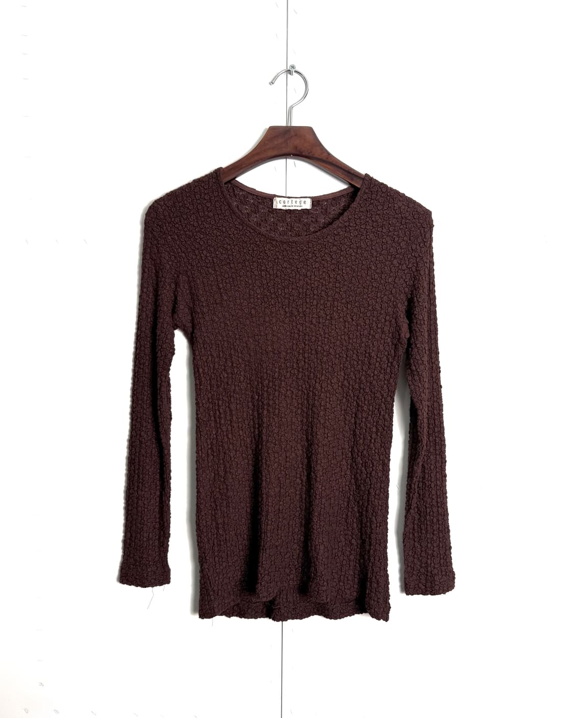 cortege 텍스처 탑 상품이미지1