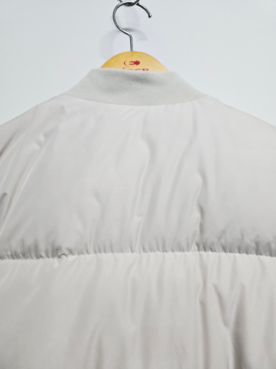 네파키즈 패딩 아이보리 봄버 스타일160 상품이미지5