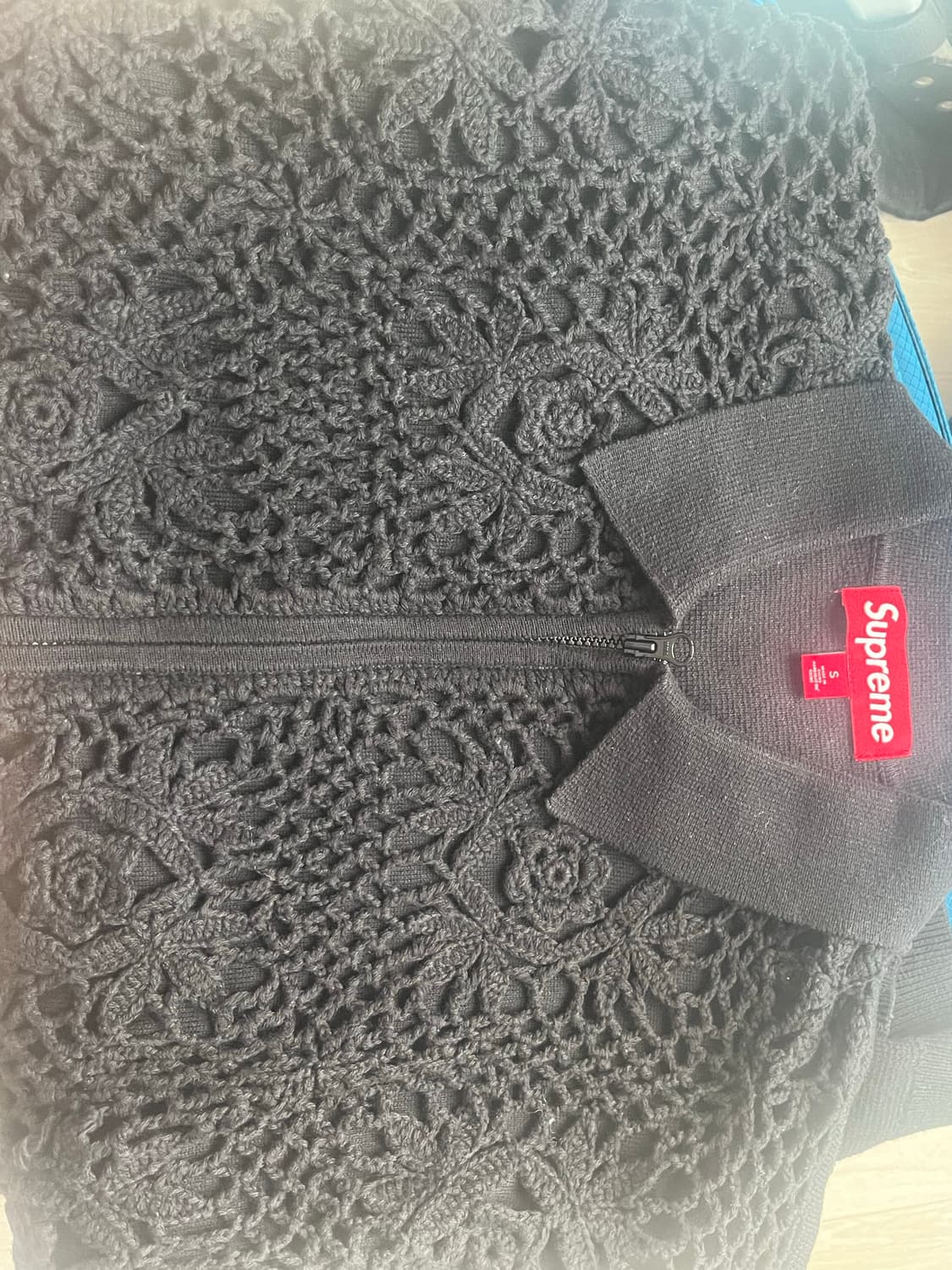 슈프림 크로셰 집업 가디건 상품이미지2