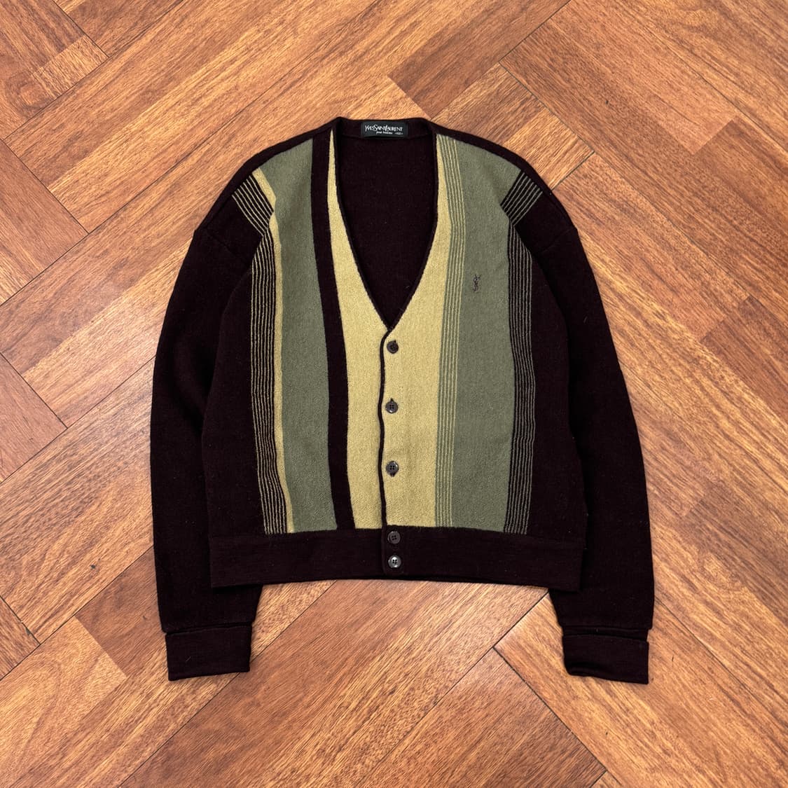 100(M) 입셍로랑 YSL 90s 가디건  상품이미지1