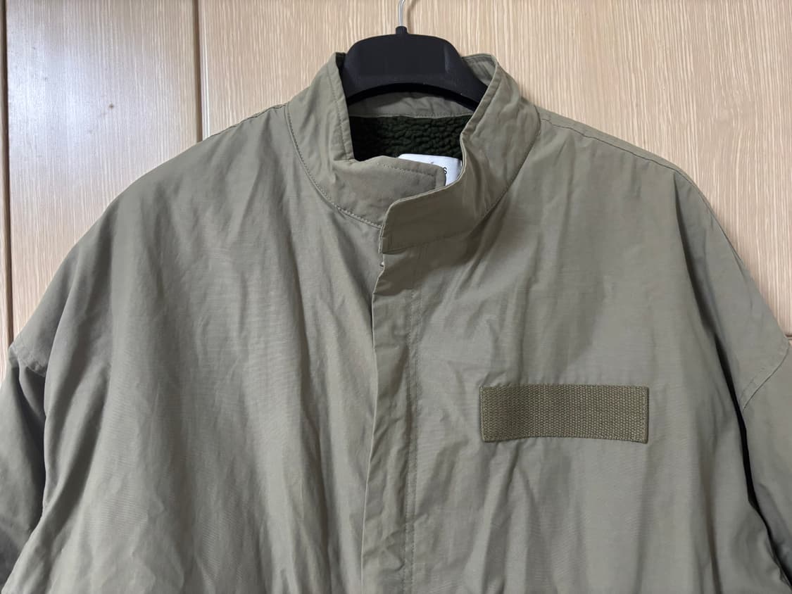 ETHOS 에토스 스탠드넥 카키색 점퍼 상품이미지2