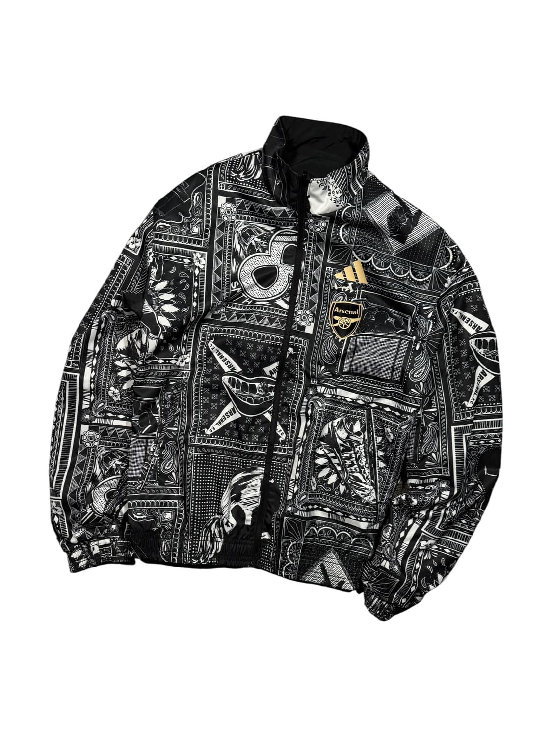 Adidas 23-24 아스날 이안라이트 리버시블 앤섬자켓 상품이미지3