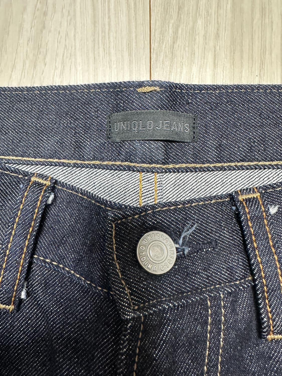 [28] 유니클로 스트레이트 셀비지 데님 상품이미지3