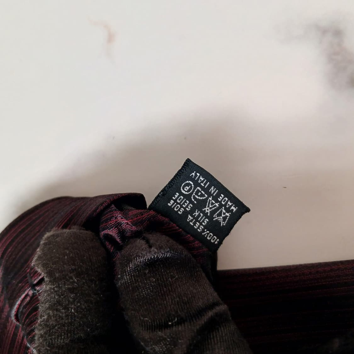 캘빈클라인 넥타이 브라운 와인 컬러 새제품 A19810  상품이미지8