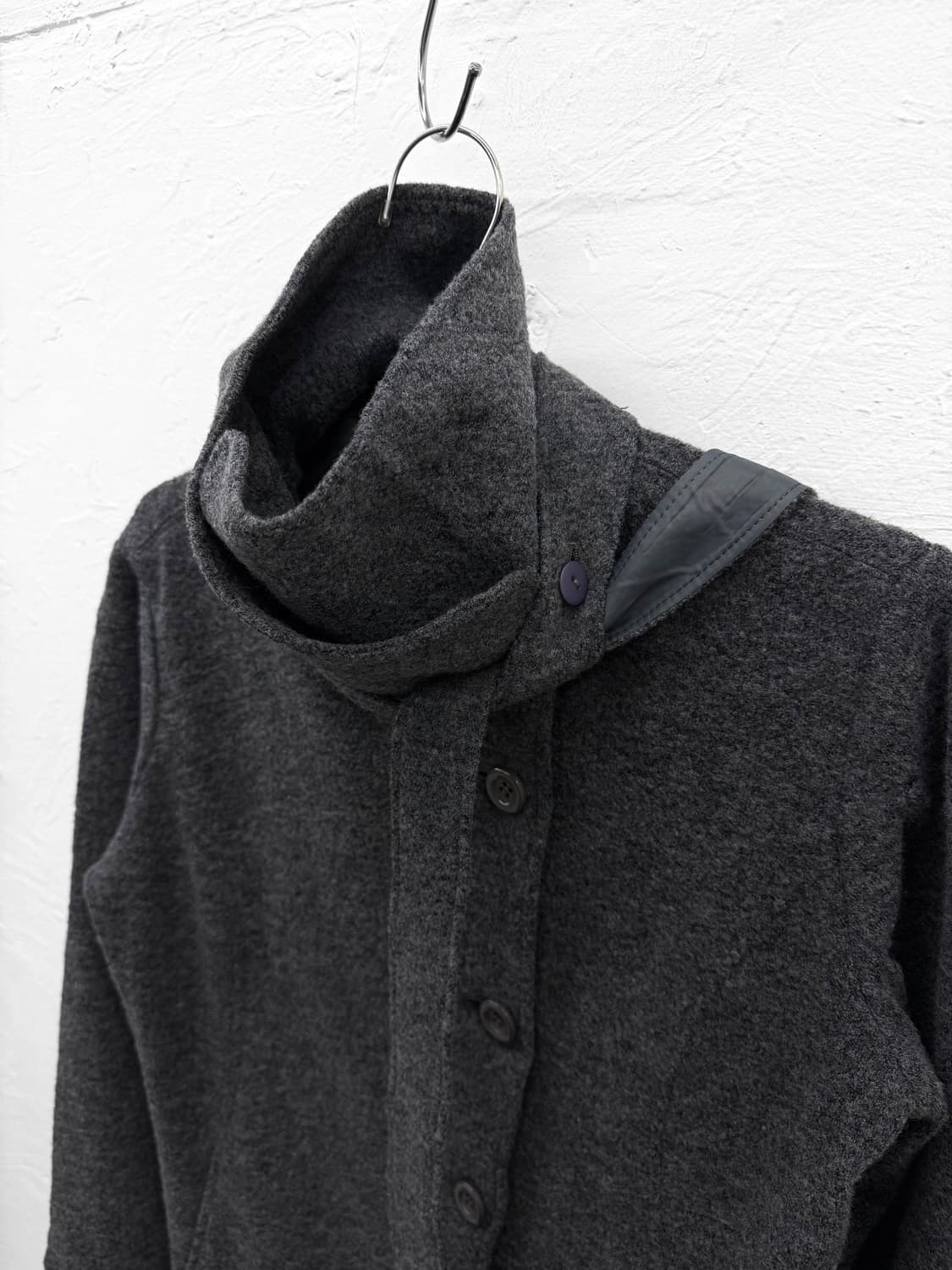 JPN 스트랩 울 하이넥 자켓 상품이미지3