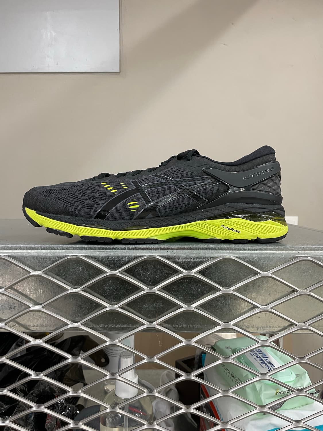 아식스 젤카야노 24 블랙 그린 290 (gr-4378) 상품이미지1