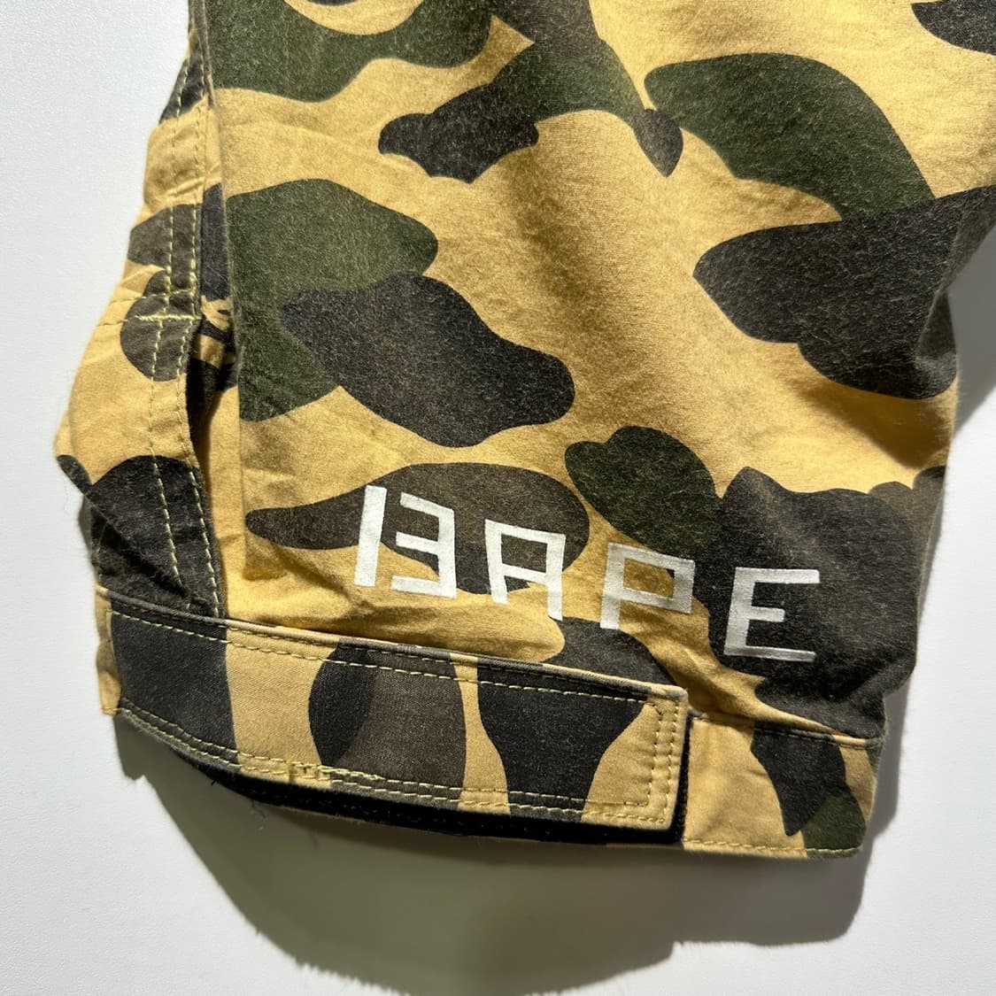 Bape 베이프 카모 7부 카고 팬츠 상품이미지7