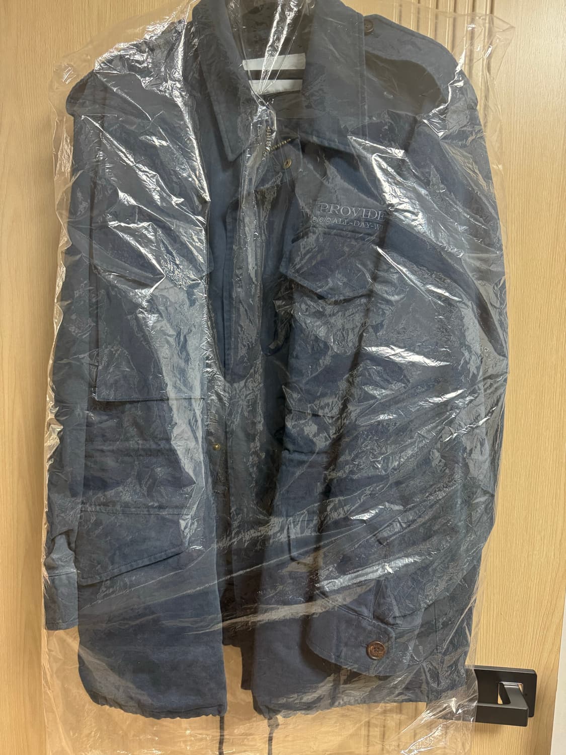 에스이오 WASHED COTTON FIELD JACKET NAVY 상품이미지5