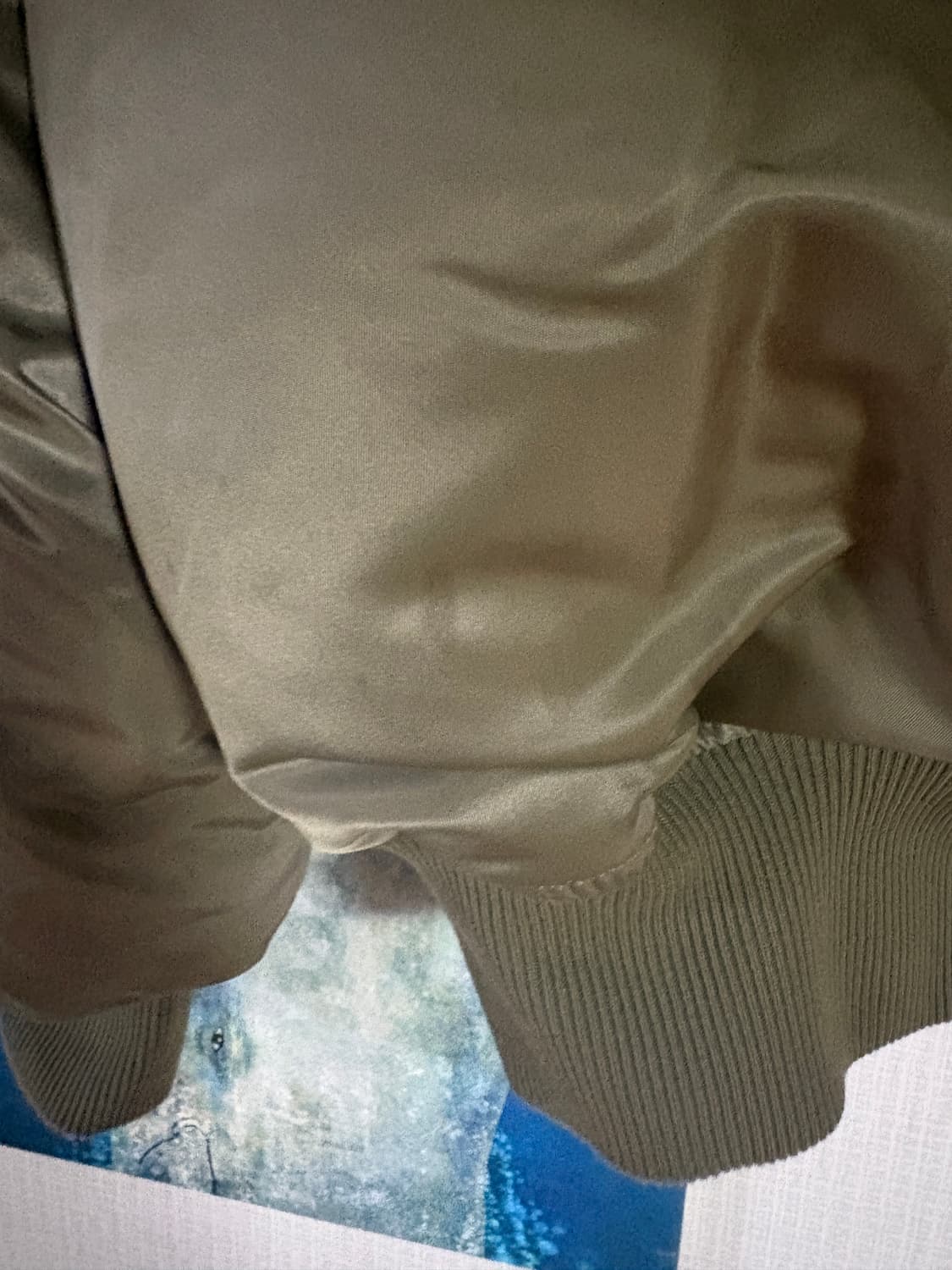 벨리에 랜더 플라이트 자켓 카키 105 상품이미지5