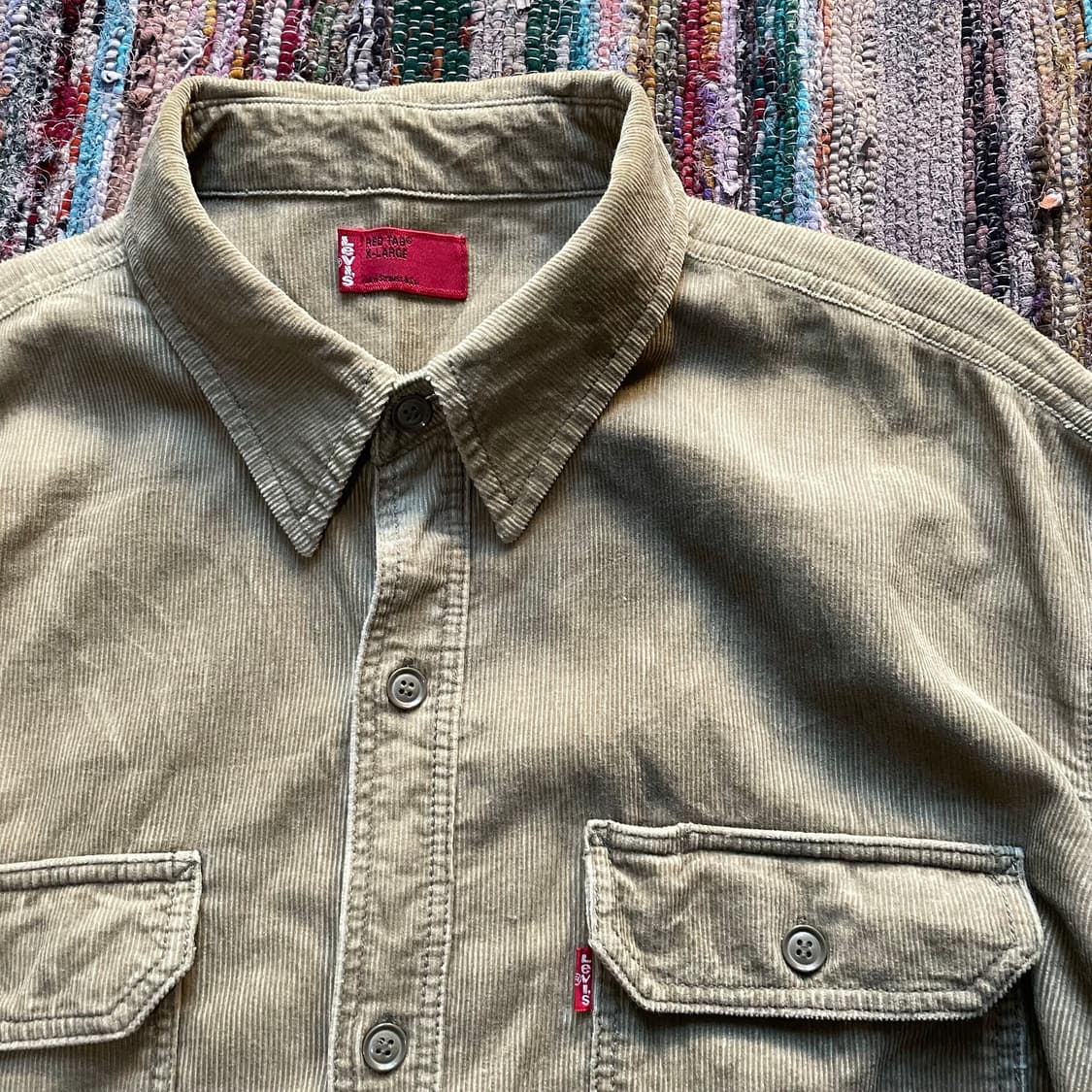리바이스 00s 코듀로이 셔츠 상품이미지4