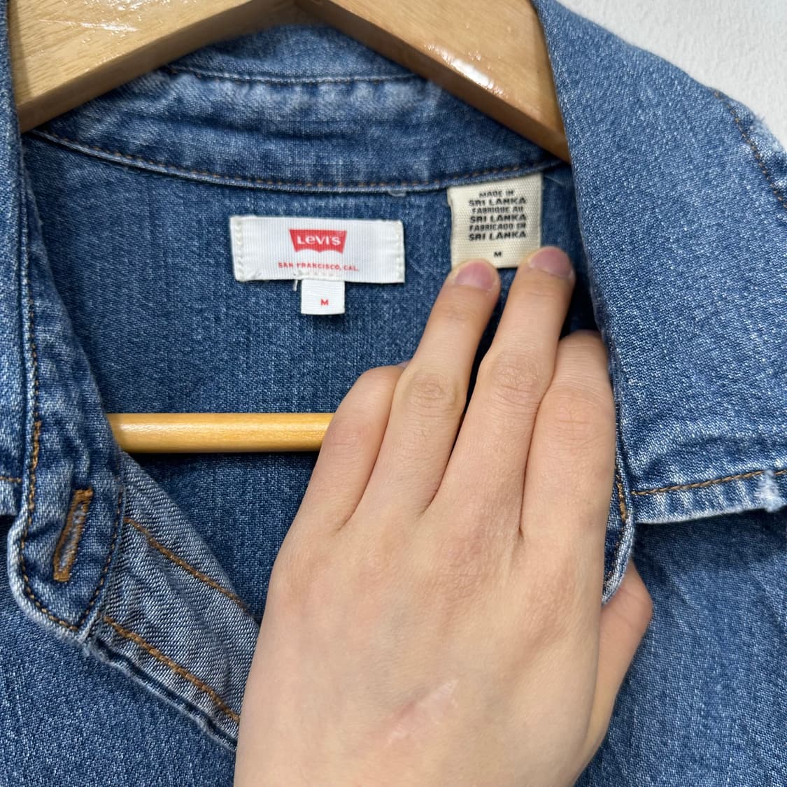 리바이스 웨스턴 셔츠 상품이미지3