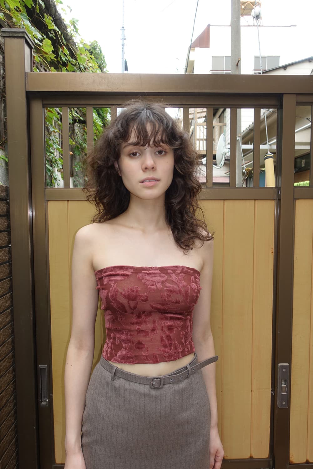 nuuanu 누아누 Hove Top_Wine 1 (이현아 착용) 상품이미지1